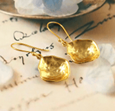 
                  
                    Golden Petal Earrings - copperdirect
                  
                
