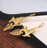 Laurel Drape Earring - copperdirect