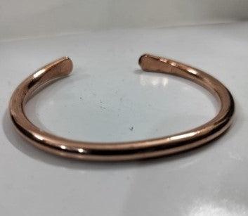 Solid Plain / No-Magnetic / Copper Bracelet - copperdirect